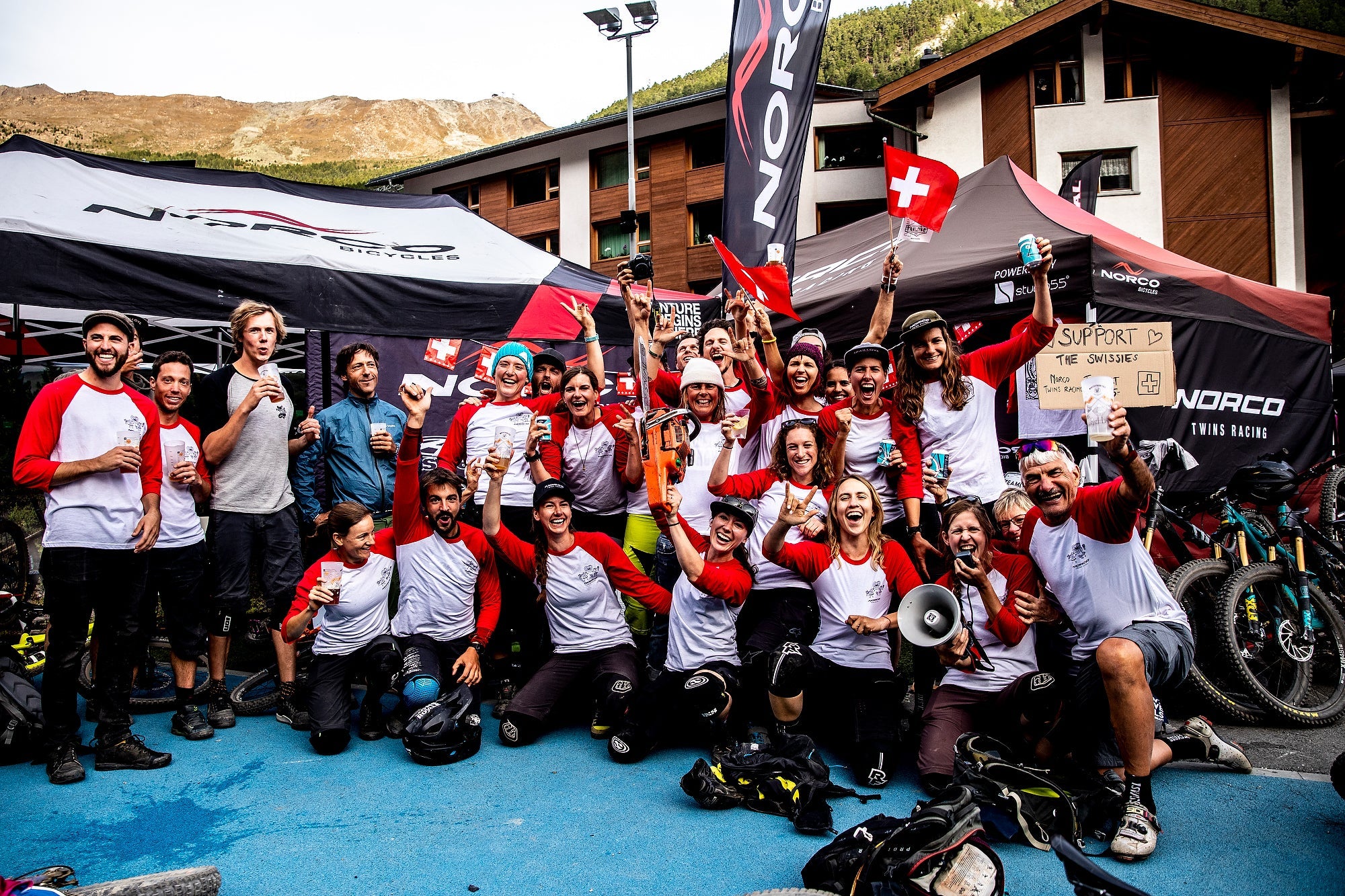 The Enduro World Series meets the Matterhorn!